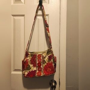 Vera Bradley floral handbag